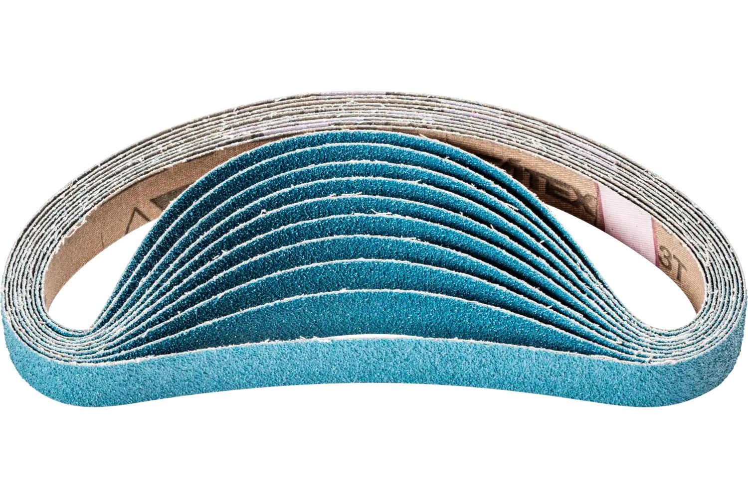 Picture of Pferd Abrasive File Belt, 12" X 1/4, 80 Grit, Zirconia